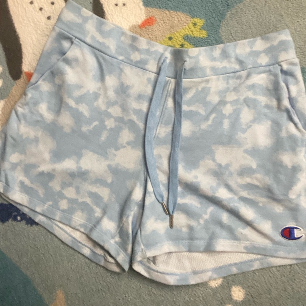 Champion Blue and White Shorts L - Picture 5 of 5